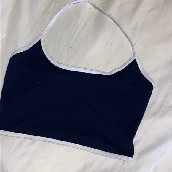 Halter Strap Crop Top - Picture 2 of 3